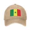 Personalized Cotton Flag Of Senegal Baseball Cap Outdoor Women Men's Adjustable Dad Hat Summer