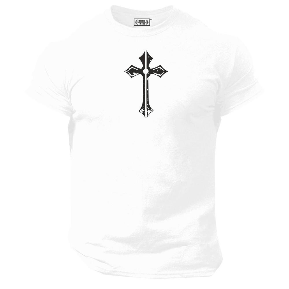 La Maglietta a Croce Abbigliamento Palestra Bodybuilding Allenamento Workout Esercizio Boxe Top