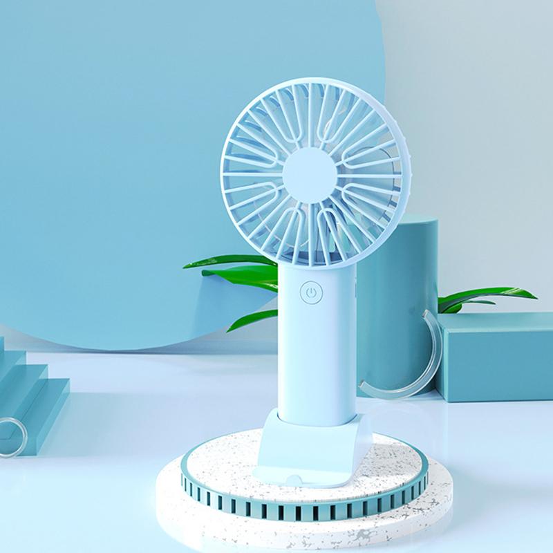 Multifunctional Handheld Portable Fan, Desktop Fan with Phone Holder Stand