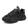 Spring fashion men's casual sports shoes mesh breathable thick sole heightening dad shoes comfortable versatile low top