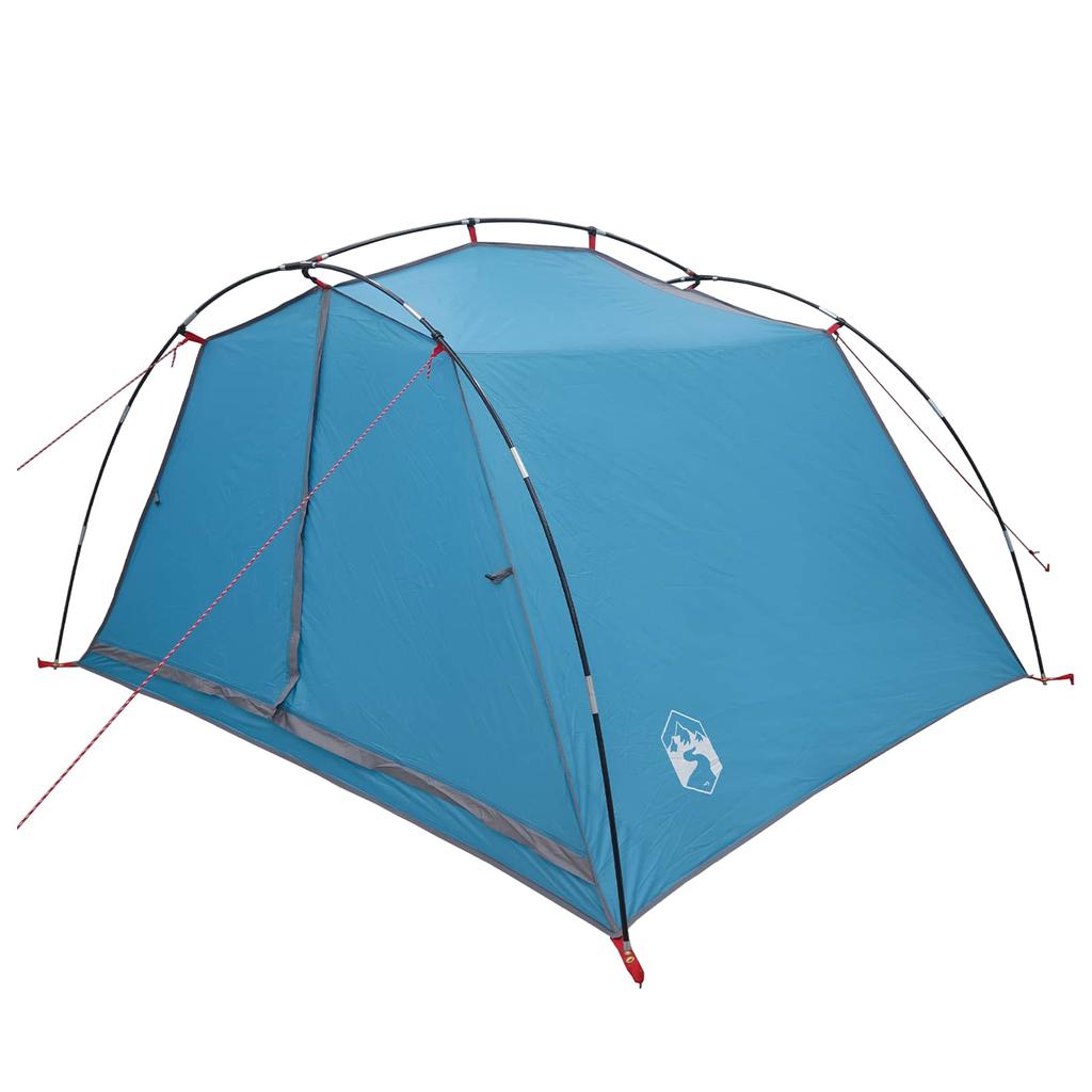 Tunnel Tent Blue 4 Person 185T Polyester with PU Coating