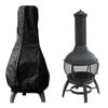 Oxford Cloth Outdoor Chiminea Cover Waterproof Heating Stove Tent Fireplace Cover  Travel