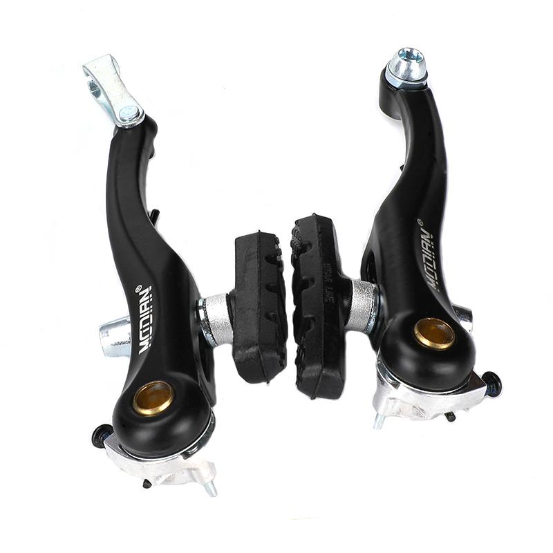 High Quality Mountain Bicycle Mtb Road Bmx Cruiser Bike Linear Pull V Brake Calipers Set Brake Pads Shoes V Brake Calipers V Brake (Friction Wheel Brake)