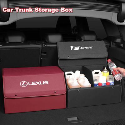 Car Trunk Storage Box Large Capacity Foldable For Fsport GS GX IS LS LX CT LC RC LBX NX RX 350h 450h ES 300e GX460 Ct200h