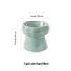 Ceramic Pet Bowls Cat High Foot Ceramics Bowls Dog Food Water Feeder Pet Drinking Eating Dishes Cats Puppy Elevated Feeding Bowl