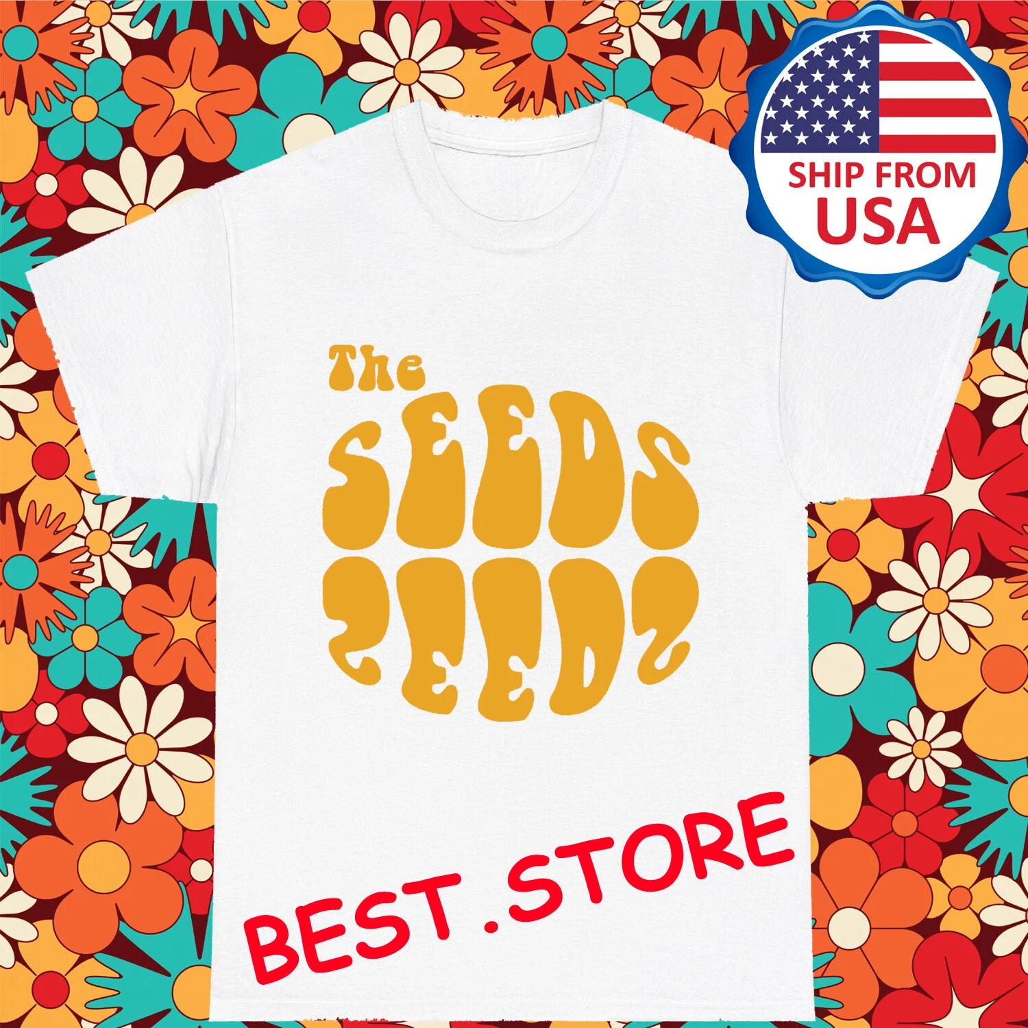 The Seeds Men s White Size S-5XL S