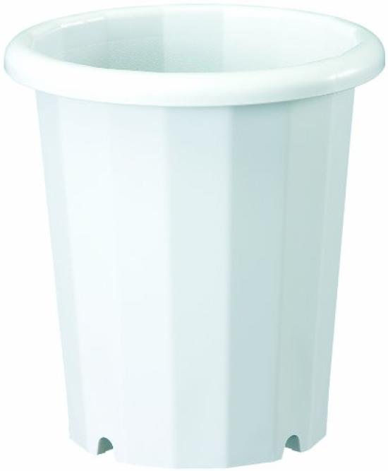 

Yamato Plastic Pot Long Bowl L No. 5 150×H157 White белый