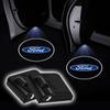 New Led Car Door Logo Light HD Laser Welcome Projector Lamps For Ford Fiesta C-Max Kuga Ranger Raptor KA Fusion ST Transit Edge