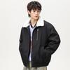 Wassup Sohot Men's Padded Turn-Down Collar Workwear Jacket