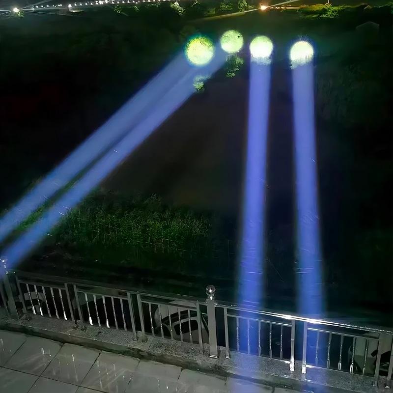 2025 Most Powerful Flashlight Super Bright Rechargeable Led Torch 6000000LM Long RangeTactical Flashlights Zoom Camping Lantren