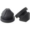4Pcs Gummi Luftfilter Gehäuse Shell Tülle Motor Abdeckung Puffer Bush 07C133588 07C133588P Für A1 A3 Q3 Für GOLF Für PASSAT