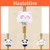 Cute Stuffed Panda Key Clip Super Soft Plush Mini Panda Bag Decoration