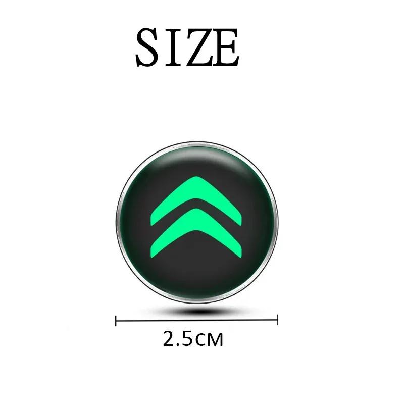 Car Engine Luminous Start Stop Button Cover for Citroen C1 C2 C3 C4 C4L C5 DS3 DS4 Xsara Picasso Saxo C-Elysee Decor Stickers aoq123