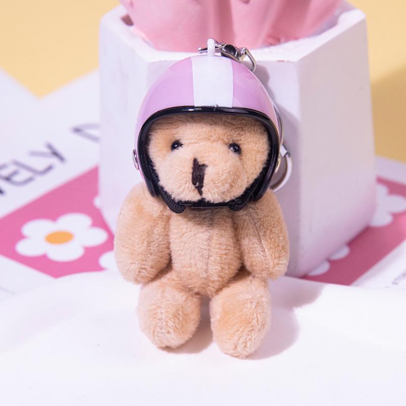 Mecha Cartoon Helmet Keychain