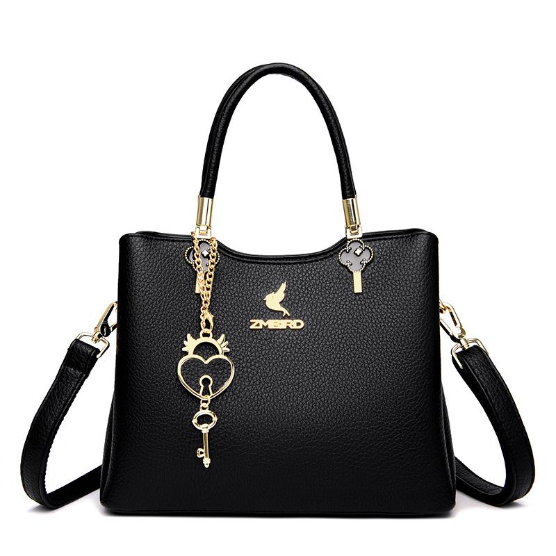 Fashion Simple Bag Women's Bag New Crossbody Shoulder Bag Women's Bag Fashionable and Atmospheric Handbag