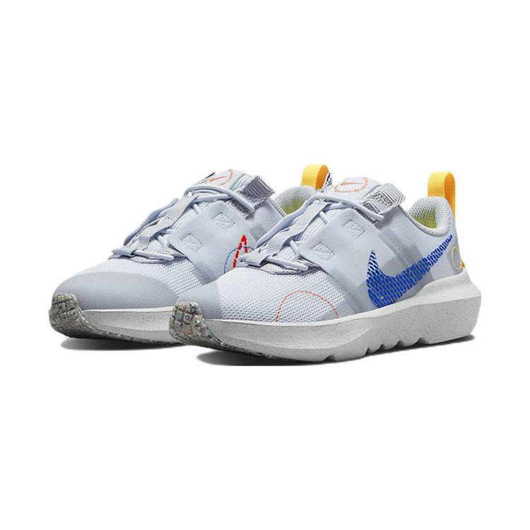 New Nike Crater Impact Slip-Resistant Cushioning Wear-Resistant Kids Lifestyle Shoes Blue Children Aged 3-7 Years Old DB3552-003