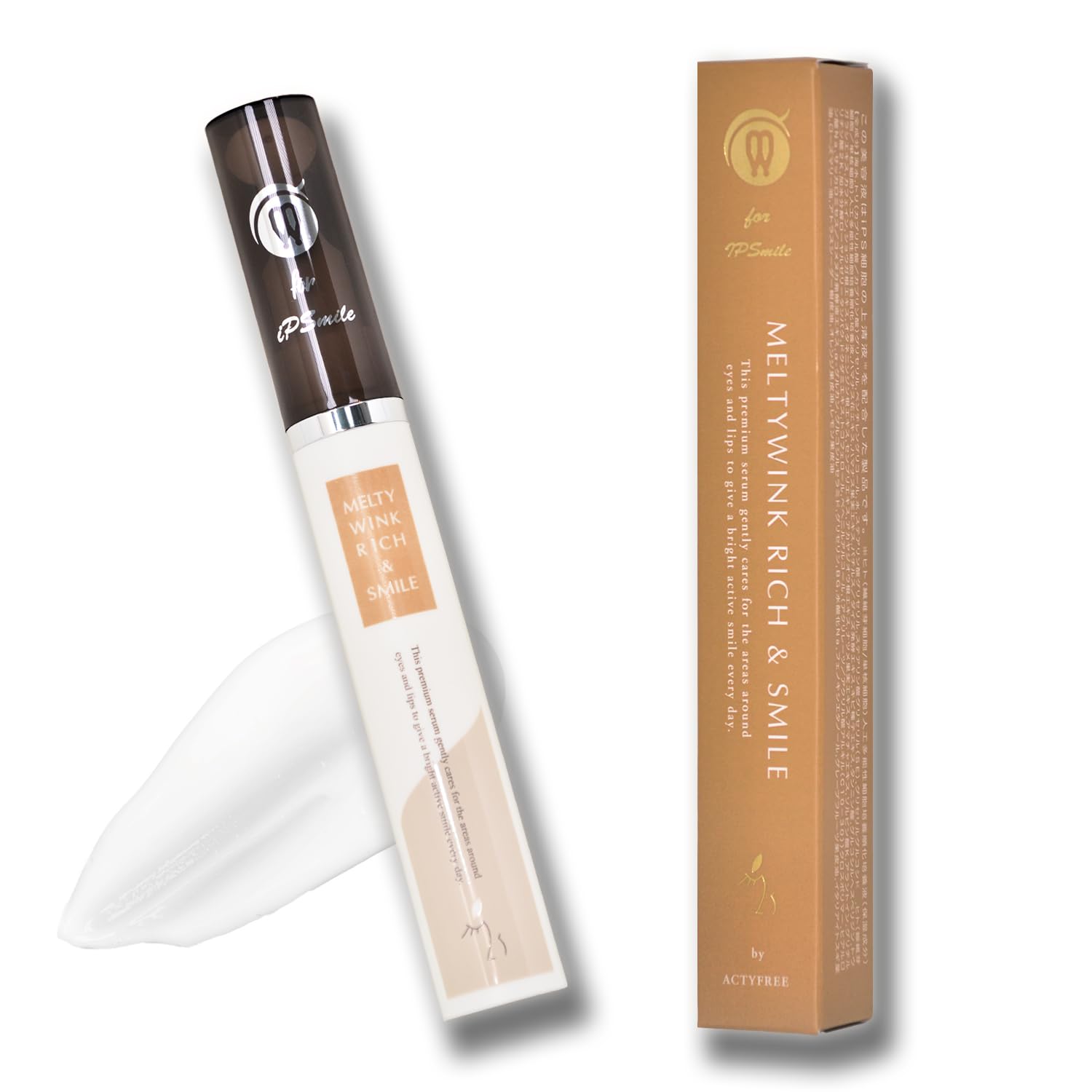 

флакон для идеального ухода за кожей для всего вашего Melty Wink Rich Smile Ceramide IPS Культура клеток Человеческий Стволовой Глаз Глаз 1 Rich ActiFree [Одно лицо] & Сыворотка,