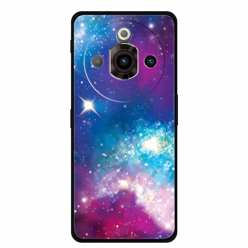 For NUBIA Focus Pro 5G Case Original Soft Silicone TPU Phone Cases Back Cover For NUBIAFocus Pro Fashion Planet Protective Coque