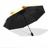 Pippi Longstocking Print Automatic Open Close Umbrella, Portable Foldable Umbrella, for Outdoor Commute Camping Trip, Ideal Birthday Gift