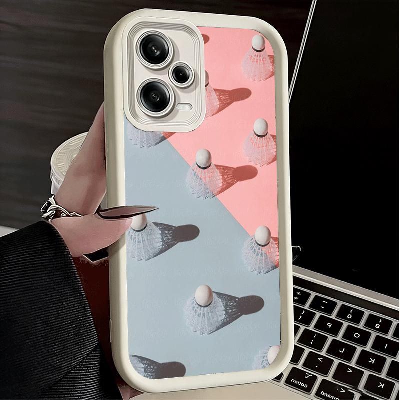 Badminton Sport Soft Phone Case for Xiaomi Redmi Note 15 14 13 12 11 Pro Plus 10S 11S 4G 11T 5G Shell Silicone Funda