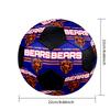 Chicago Bears Indoor Soccer Ball Colorful All Ages Size 5 Machine Stitched PVC Competition Ready Durable High-Bounce