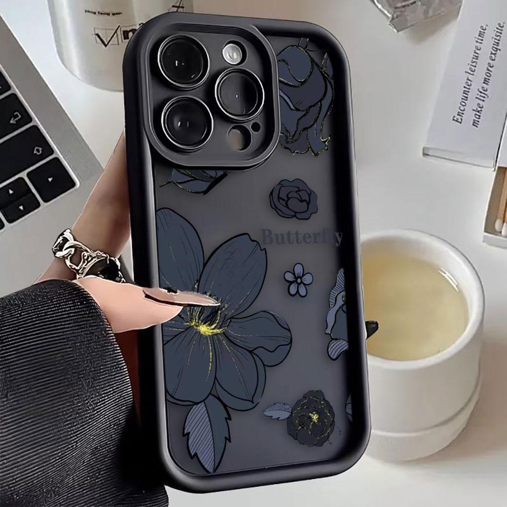 

Luxury Butterfly Roses Phone Case For HONOR X9D X9B X9A X8C X8B X8A X8 X7A X6A X7 X9 MAGIC 5 6 7 8 Y9 DIY Shell Funda Case Cover HONOR X8B