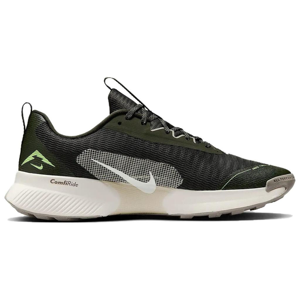 New Nike Juniper Trail 3 Slip Resistant Breathable Low Top Trail Running Running Shoes Men's Gray Green FQ0904-301