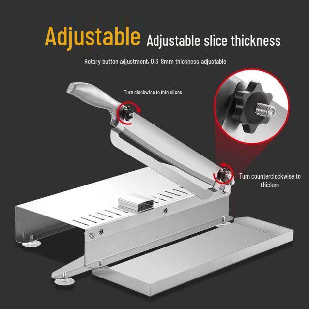 Multifunctional Manual Meat and Lamb Roll Slicer