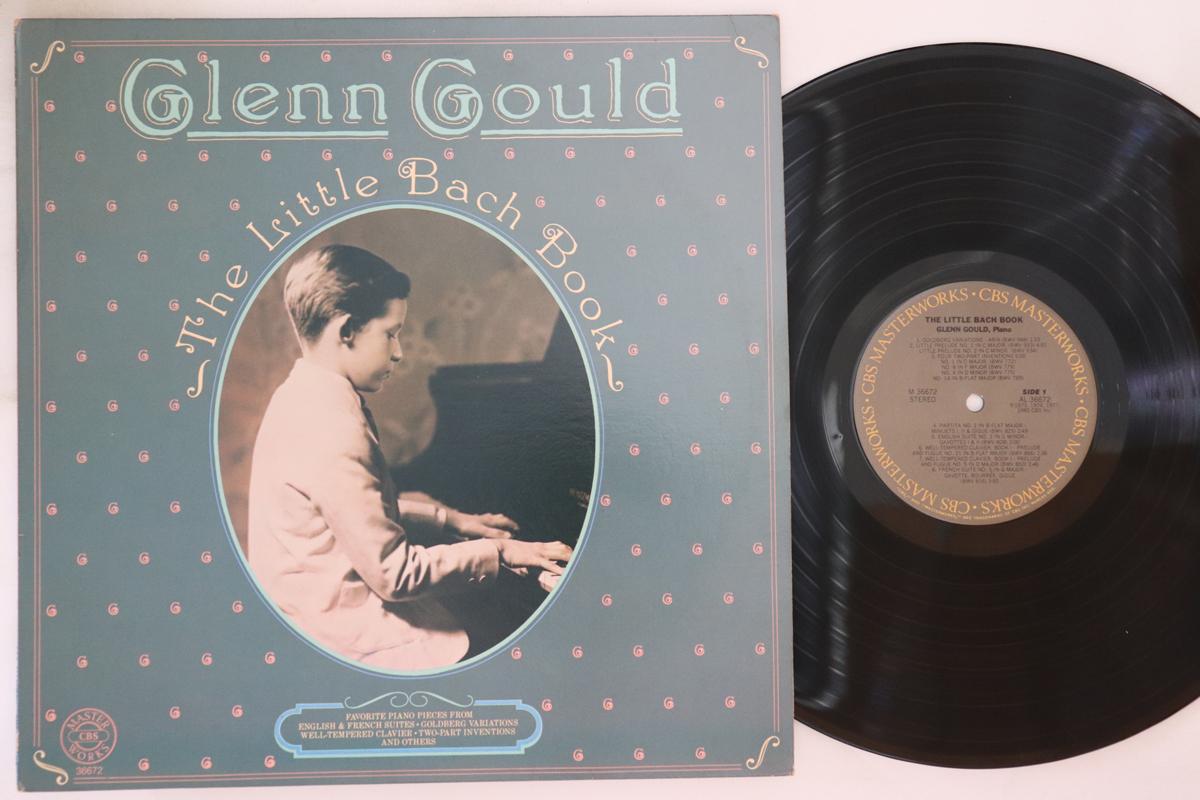 

LP Record BACH GLENN GOULD Little Bach Book M36672 CBS MASTERWORK 1980 US Classical Used