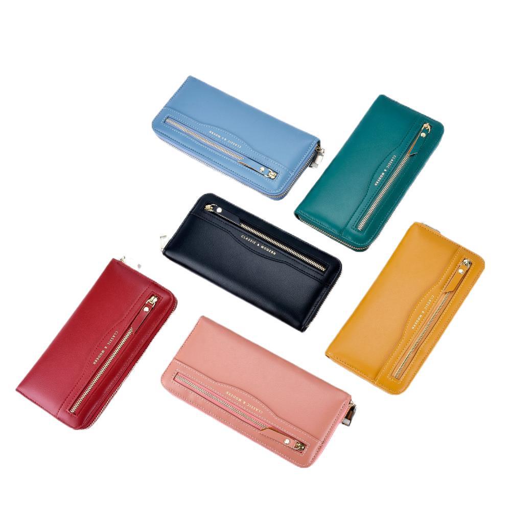 Tailian Women's Multifunctional Zipper Wallet and Card Holder Clutch