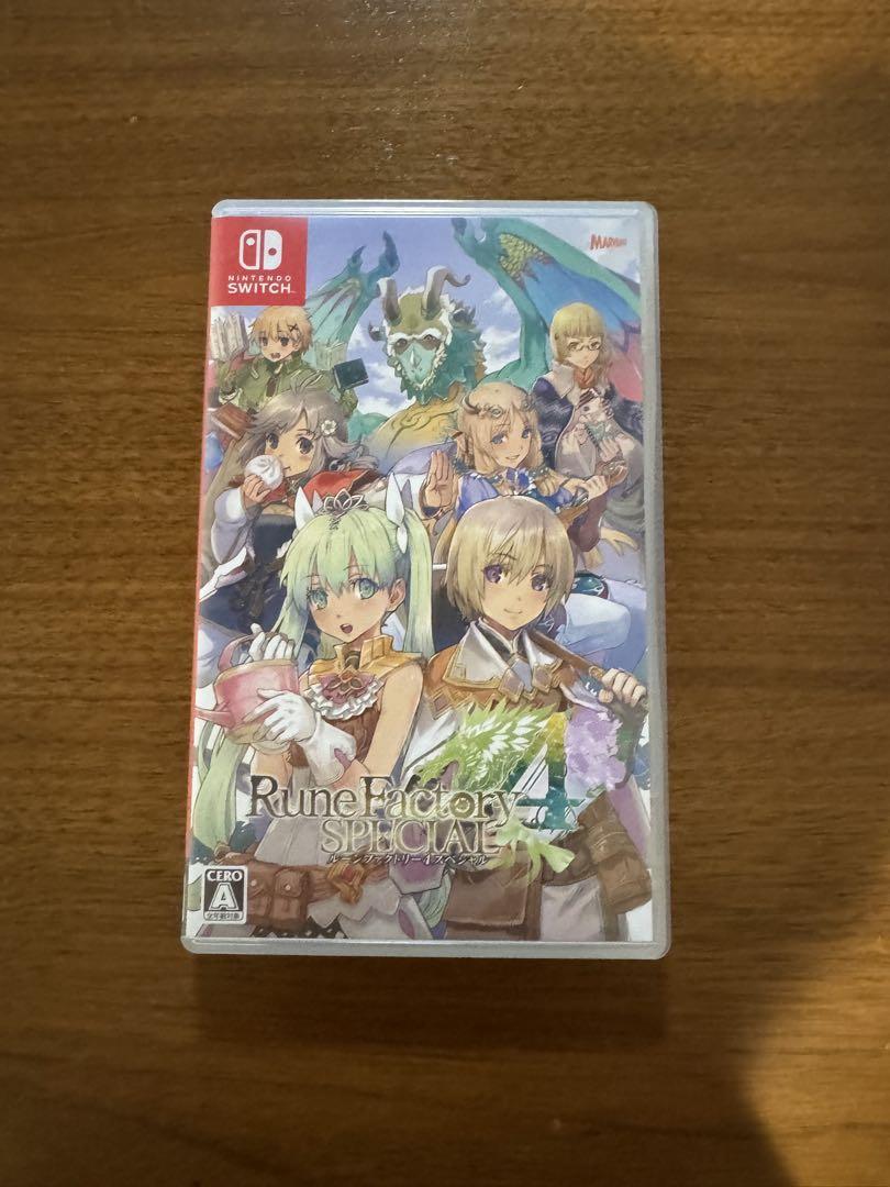 

[USED] Rune Factory 4 Special Memorial Box Nintendo Switch