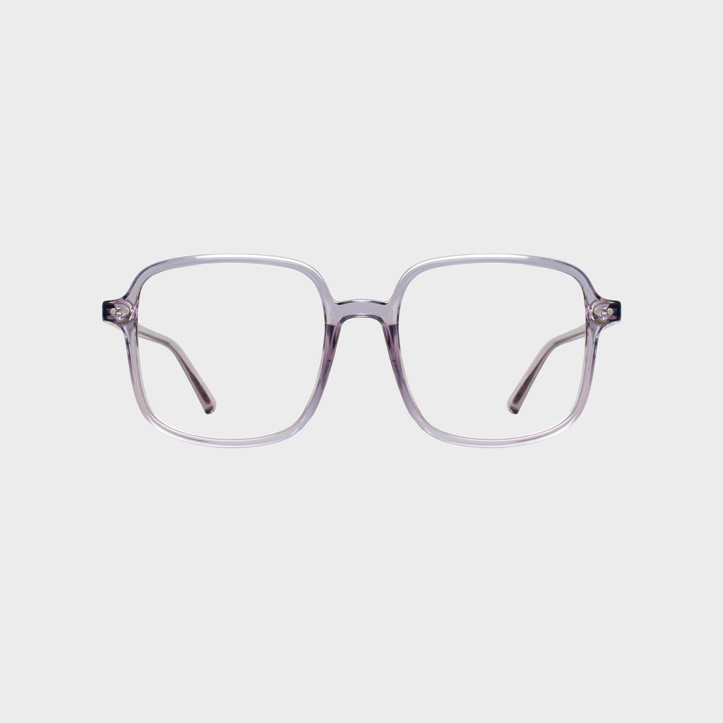 Ilsamsaemem Large Size Square Blue Light Transparent Gray S000775