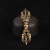 Vintage Brass Feng Shui Miniature Home Decor Buddhist Magic Pestle Figurine Bronze Decorations