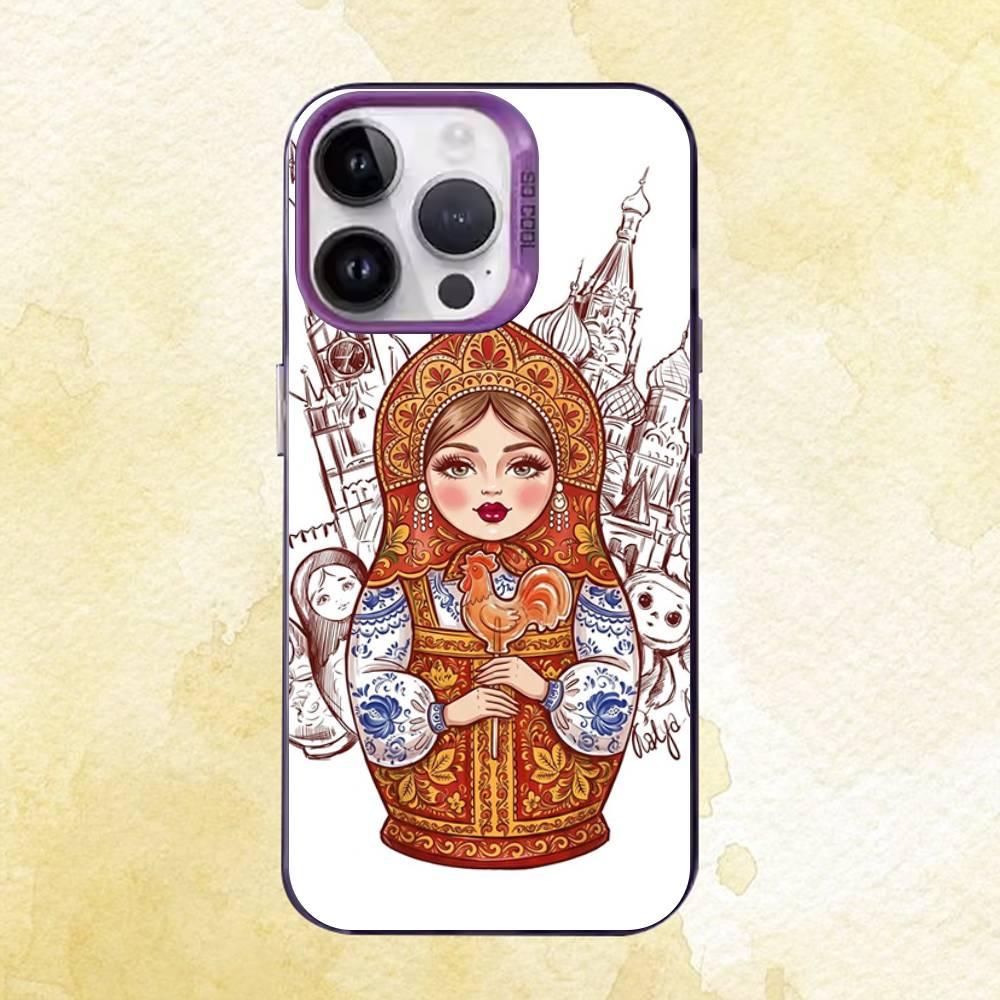 

Чехол Matryoshka для iPhone 17 16e 16 15 14 13 12 11 Pro Max X XR XS MAX 8,7 Air Plus Задняя крышка iPhone16pro