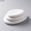 Pebble Shaped Ceramic Dining Plate Serving Plate Dessert Plates Sushi Plates Fruit Bowl Sting Disc Dim Sum Dish Snack Tray