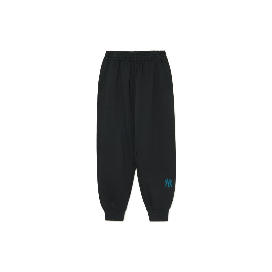 MLB Knitted Sweatpants Unisex Black 3APTB0336-50BKS XL
