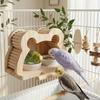 Splash-proof Bird Feeding Station Bite Resistant Observation House  Parrot Cage