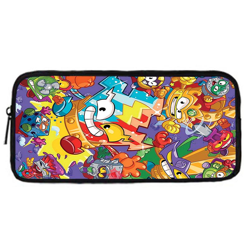 Child School Super Z-Zings s-SuperThings Backpack with Lunch Bags ,Pencil Bags ,School Bags for Boys Girls Best Gift