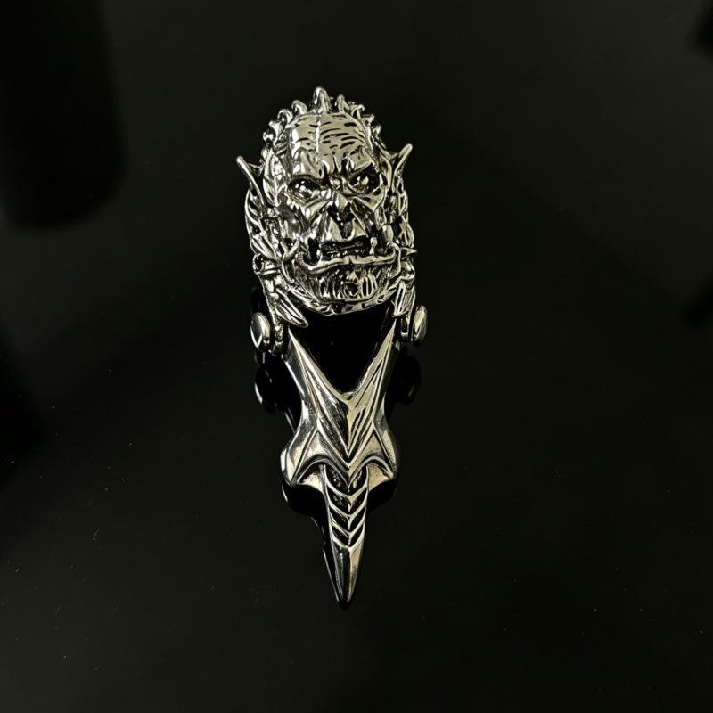 Men's Fashion Skull Finger Rings - Bendable Joint Design In 10 Styles