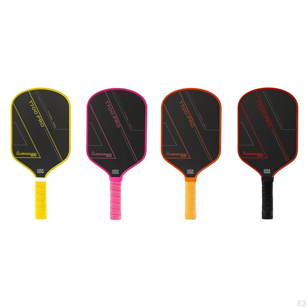 Pickleball Racket Portable Training Professional Practical Supplies Beginner Yellow Handle