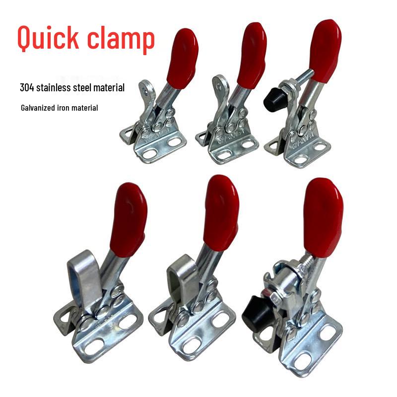 Quick Clamp GH201: Stainless Steel 201A Pliers, 201B Collet, 201C Fixture, 225D Toggle Clamp