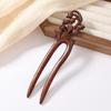 U-Shaped Wood Hairpin Double Side Hanfu Hair Accessories  Hanfu Headwear