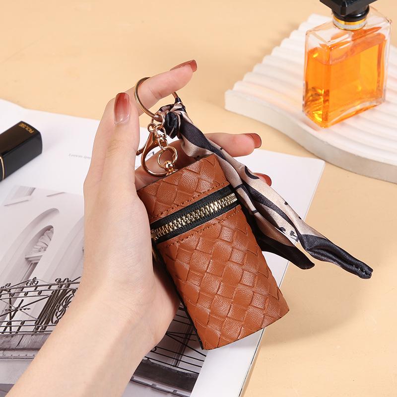 Vintage Women's Fashion Coin Purse - Cute Lipstick Bag, Portable Wallet, Earphone & Key Holder for Students