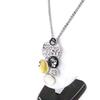 NOA [H8995] - Designer Necklace 'Carmen' Black Yellow