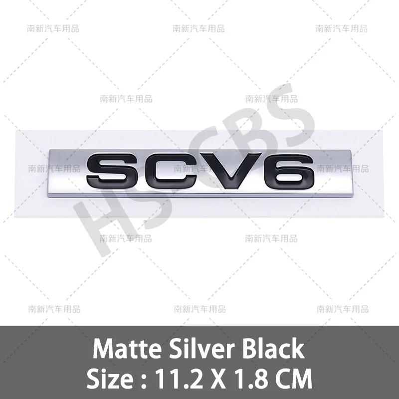 3D ABS HSE Luksusowy Znak SCV6 SCV8 SDV6 SDV8 Emblemat Tylnej Klapy Bagażnika Naklejki na Błotniki Samochodowe Do Discovery Velar Range Rover