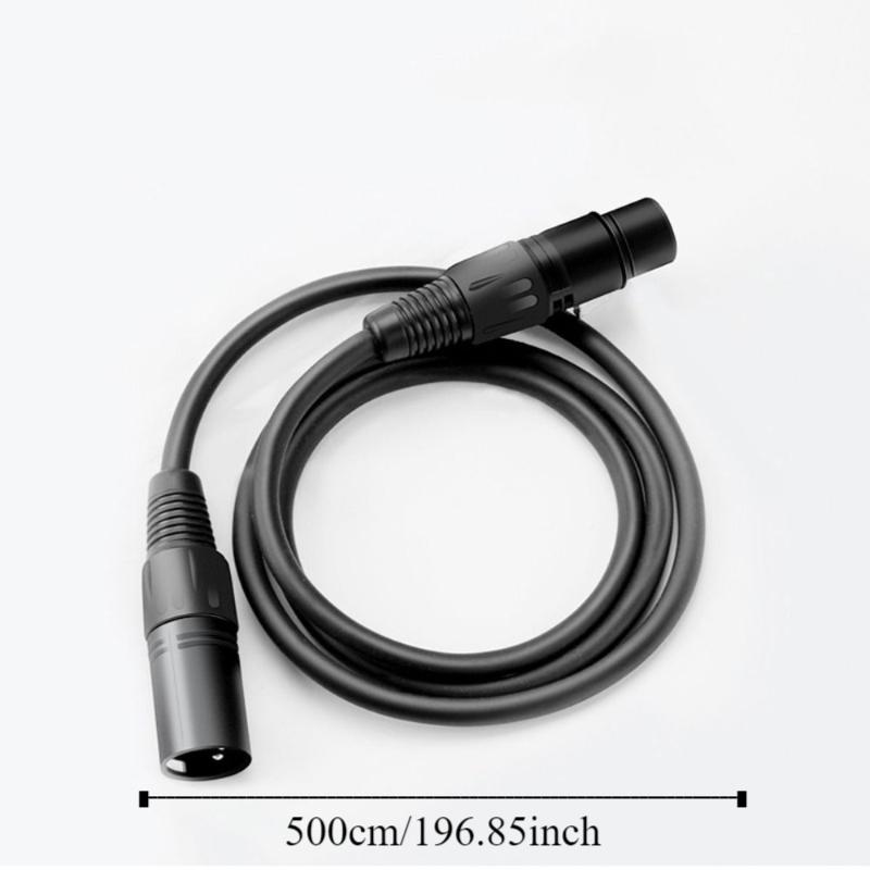 Male To Female 3 Pin Signal Cable XLR Adapter Male To Female Balanced Line  Microphone Supplies
