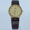 New Batteries Working Good LONGINES Grand Classic L4.637.2 Quartz QZ Battery Powered Men's Watch Champagne Gold Dial Stainless Steel 2-hand Cleaned