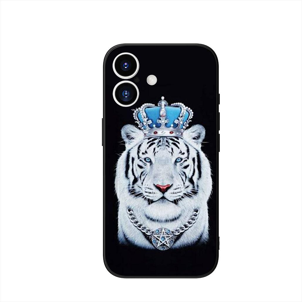 

Phone Cover for Samsung Galaxy S25 S23 S22 S24 FE Ultra Plus A56 A05 A06 A15 A16 A57 S7 Edge Case Tiger Animal Casing Galaxy S22 Ultra 5G