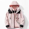 Women's Windproof Waterproof 3-in-1 Fleece-Lined Mountaineering Suit, Thickened Warm Two-Piece Set
