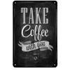 Vintage Coffee Metal Tin Sign Plaque Plate Retro Wall Art Poster For Cafe Bar Pub Kitchen Man Cave Club Iron Painting Decoration